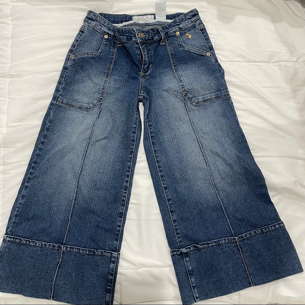 Vintage Baby Phat Low Rise Wide Leg jeans